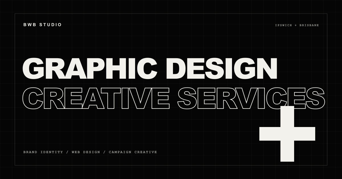 BWB Studio graphic design and creative services for Ipswich and Brisbane.